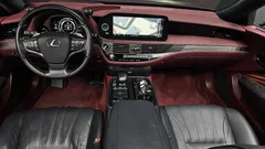 2022 Lexus LS 3.5 Platinum AWD, синий — фото 7
