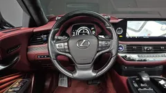 2022 Lexus LS 3.5 Platinum AWD, синий — фото 13