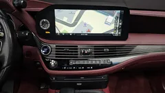 2022 Lexus LS 3.5 Platinum AWD, синий — фото 14