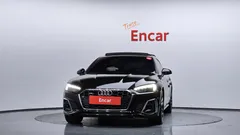 2022 Audi A5 40 TFSI Quattro Premium Sportback, чёрный — фото 3