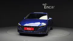 2023 Hyundai AVANTE Inspiration, синий — фото 3