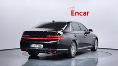 2021 Genesis G90 5.0 AWD, чёрный — фото 2