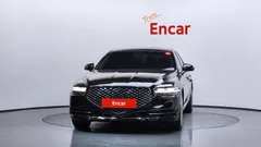 2021 Genesis G90 5.0 AWD, чёрный — фото 3