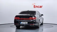 2021 Genesis G90 5.0 AWD, чёрный — фото 4