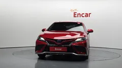 2022 Toyota Camry 2.5 XSE Hybrid, красный — фото 3
