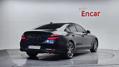2021 Genesis G70 Gasoline 3.3T 2WD, синий — фото 2
