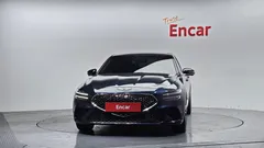 2021 Genesis G70 Gasoline 3.3T 2WD, синий — фото 3