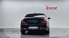 2021 Genesis G70 Gasoline 3.3T 2WD, синий — фото 4