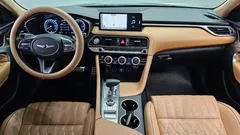 2021 Genesis G70 Gasoline 3.3T 2WD, синий — фото 7