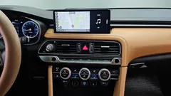2021 Genesis G70 Gasoline 3.3T 2WD, синий — фото 14