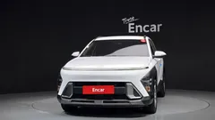 2023 Hyundai Kona Gasoline 1.6 Turbo 2WD, белый — фото 3