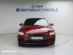 2021 Genesis G70 Gasoline 2.0T 4WD, красный — фото 3