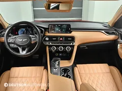 2021 Genesis G70 Gasoline 2.0T 4WD, красный — фото 7