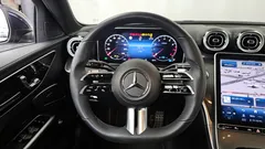 2022 Mercedes-Benz C-Class C300 AMG Line, синий — фото 13