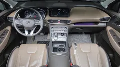 2022 Hyundai Santafe Gasoline 2.5T 2WD, серый — фото 7