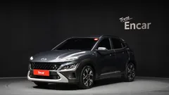 2021 Hyundai Kona Gasoline 1.6 Turbo 2WD, серый — фото 1