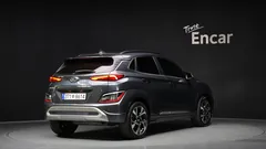 2021 Hyundai Kona Gasoline 1.6 Turbo 2WD, серый — фото 2