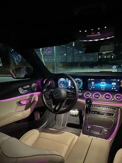 2023 Mercedes-Benz E-Class E250 AMG Line, белый — фото 19