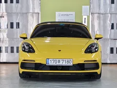 2022 Porsche 718 4.0 GTS, жёлтый — фото 2