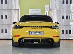 2022 Porsche 718 4.0 GTS, жёлтый — фото 4