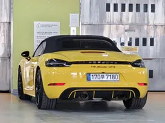 2022 Porsche 718 4.0 GTS, жёлтый — фото 5