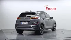 2023 Hyundai Kona Gasoline 1.6 Turbo 2WD, серый — фото 2