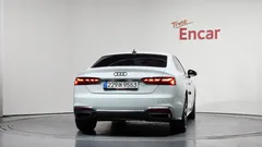 2022 Audi A5 40 TDI Quattro Premium Coupe, белый — фото 4