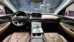 2021 Hyundai Santafe Diesel 2.2 4WD, серый — фото 6