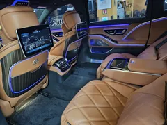 2023 Mercedes-Benz S-Class Maybach S680 4MATIC, 흰색투톤 — фото 10
