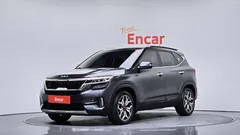 2023 Kia Seltos Gasoline 1.6 Turbo 2WD, серый — фото 1