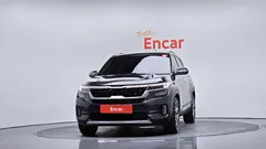 2023 Kia Seltos Gasoline 1.6 Turbo 2WD, серый — фото 3