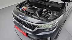 2023 Kia Seltos Gasoline 1.6 Turbo 2WD, серый — фото 6