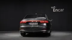 2021 Audi A8 50 TDI Quattro LWB, чёрный — фото 4
