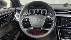 2021 Audi A8 50 TDI Quattro LWB, чёрный — фото 13