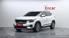 2023 Kia Seltos Gasoline 1.6 Turbo 2WD, белый — фото 1