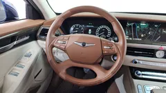 2021 Genesis G90 3.8 AWD, синий — фото 12