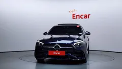 2022 Mercedes-Benz C-Class C300 AMG Line, синий — фото 3