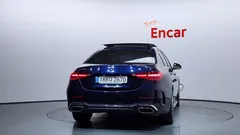 2022 Mercedes-Benz C-Class C300 AMG Line, синий — фото 4
