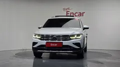 2021 Volkswagen Tiguan 2.0 TDI 4Motion Prestige, белый — фото 3