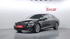 2021 Genesis G80 Gasoline 2.5 Turbo AWD, чёрный — фото 1