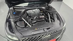2021 Genesis G80 Gasoline 2.5 Turbo AWD, чёрный — фото 6