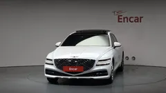 2022 Genesis G80 Gasoline 2.5 Turbo AWD, белый — фото 3