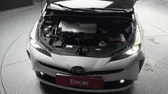 2021 Toyota Prius 1.8, белый — фото 6