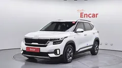 2023 Kia Seltos Gasoline 1.6 Turbo 2WD, белый — фото 1