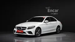 2021 Mercedes-Benz C-Class C200 AMG Line, белый — фото 1