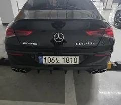 2022 Mercedes-Benz CLA-Class AMG CLA 45 S 4MATIC+, чёрный — фото 4