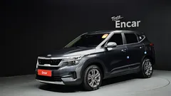2022 Kia Seltos Gasoline 1.6 Turbo 2WD, серый — фото 1