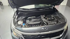 2022 Kia Seltos Gasoline 1.6 Turbo 2WD, серый — фото 6