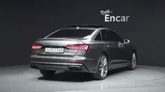2021 Audi S6 3.0 TDI Quattro, серый — фото 2