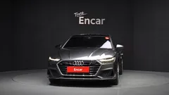 2021 Audi A7 45 TDI Quattro Premium, серый — фото 3